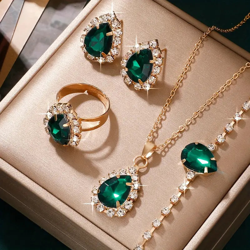 Parure Elisandre Vermont | or
