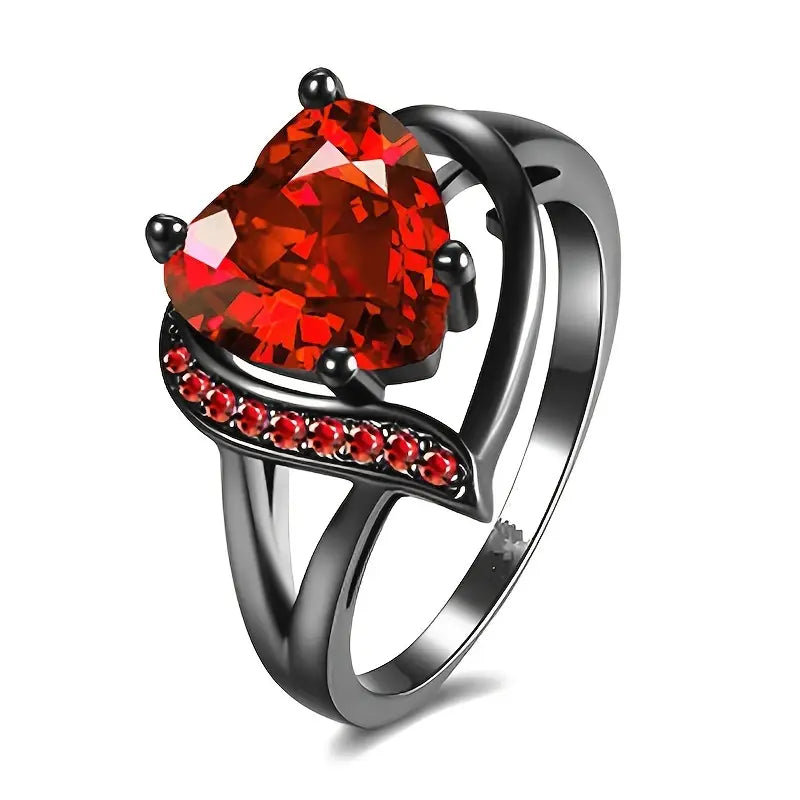 Bague Calindra Rosethorne | noir finish