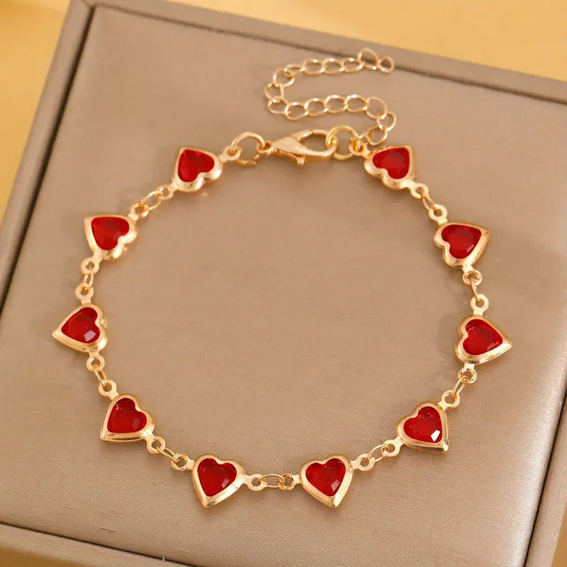Bracelet Ophelyra Garnetelle | or