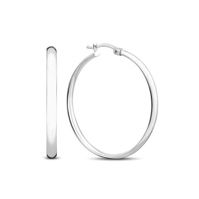 Boucles Noa Serane | or blanc
