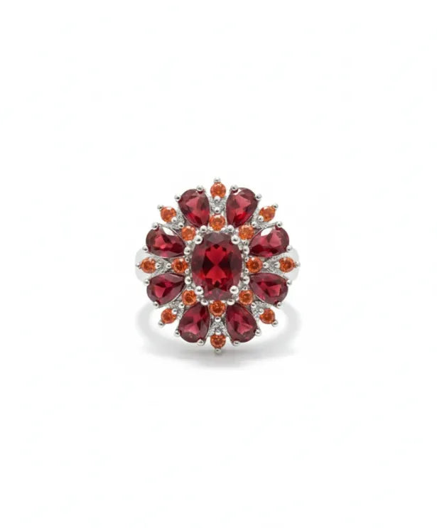 Bague écarlate pétale | or