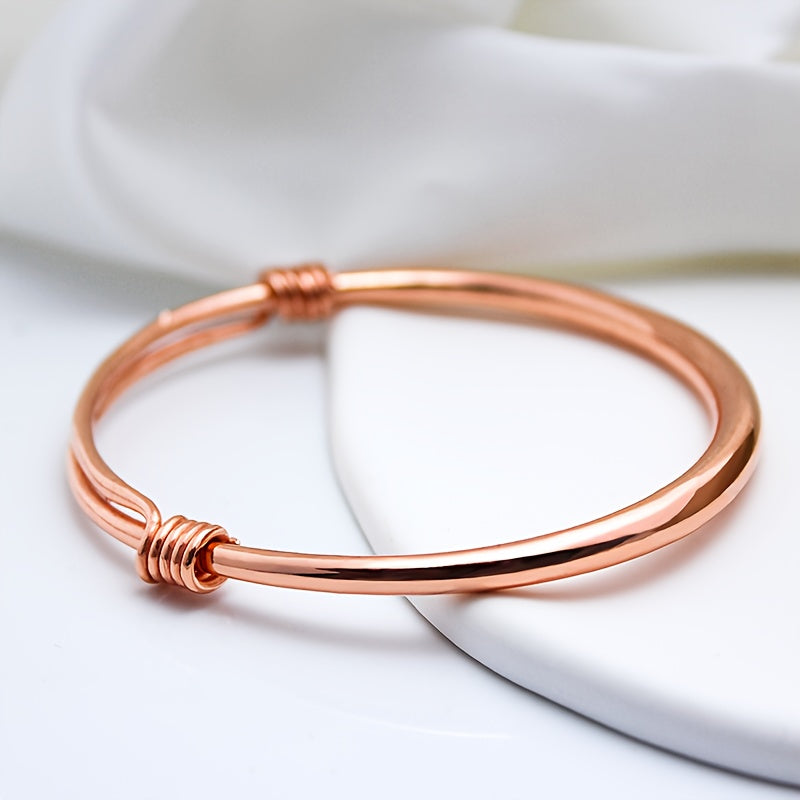 Bracelet Serene torsade cuivre