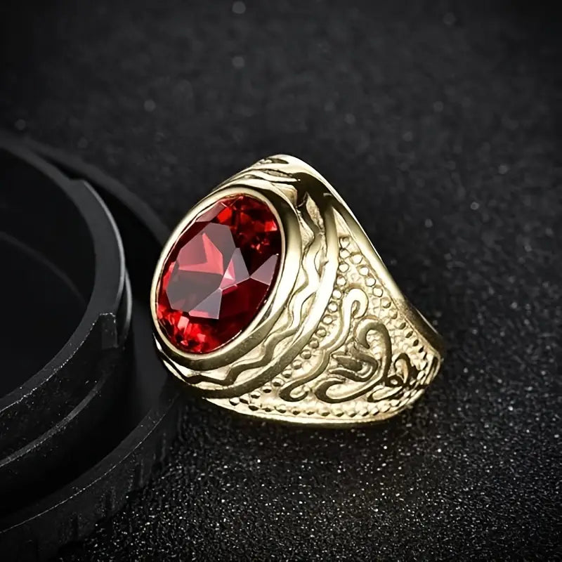 Bague Ravelle Sangris | or