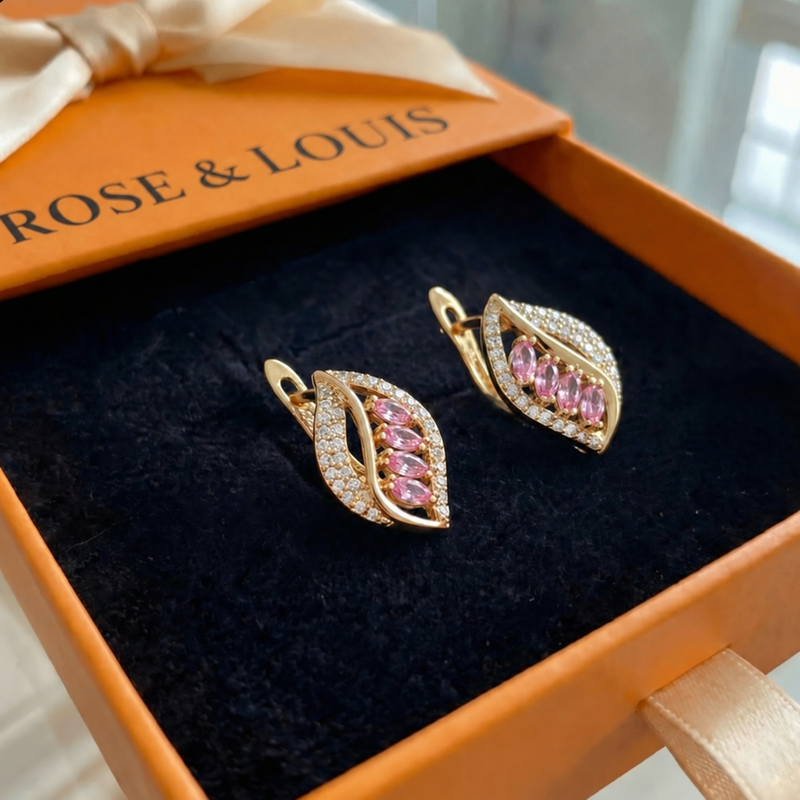 Boucles Isola Blushlune | or