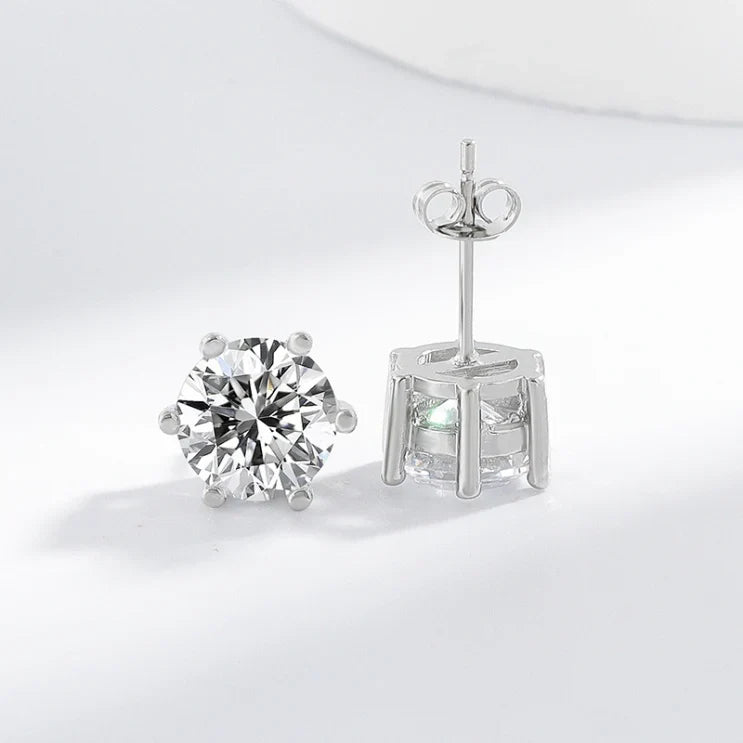 Boucles Tera | or blanc