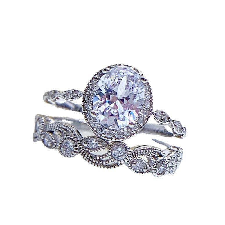 Bague Adelina Corsaglia | or blanc