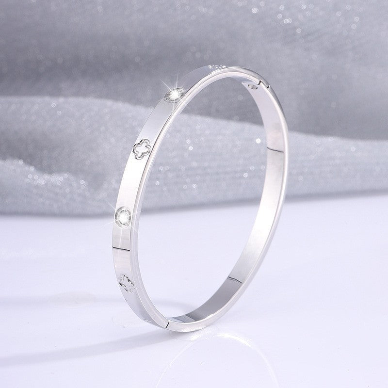 Bracelet Allegra Ventorini | or blanc