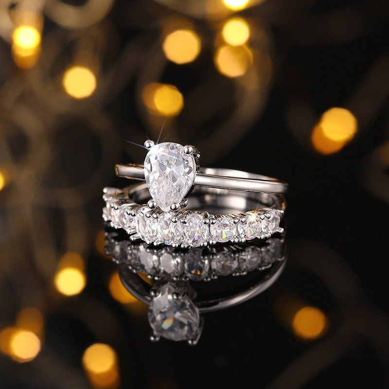 Bague Vivienne Hartley | or blanc