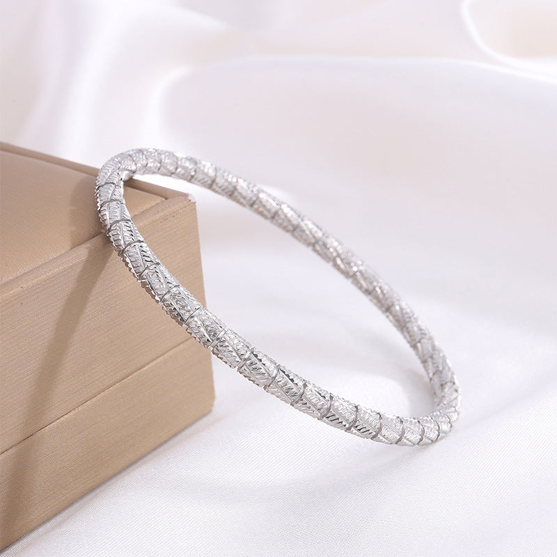 Bracelet Isavetta Bruni | or blanc