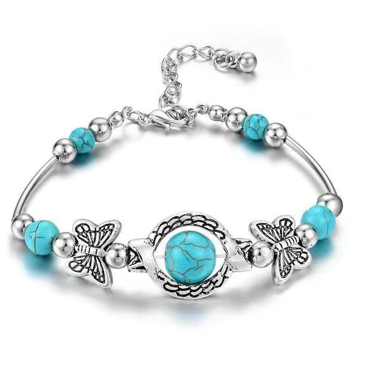 Bracelet Oasis papillon Drift | or blanc