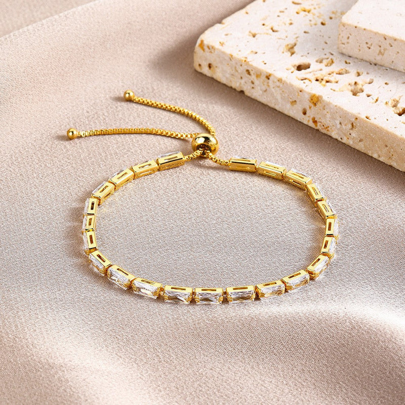 Bracelet Horizen tennis | or