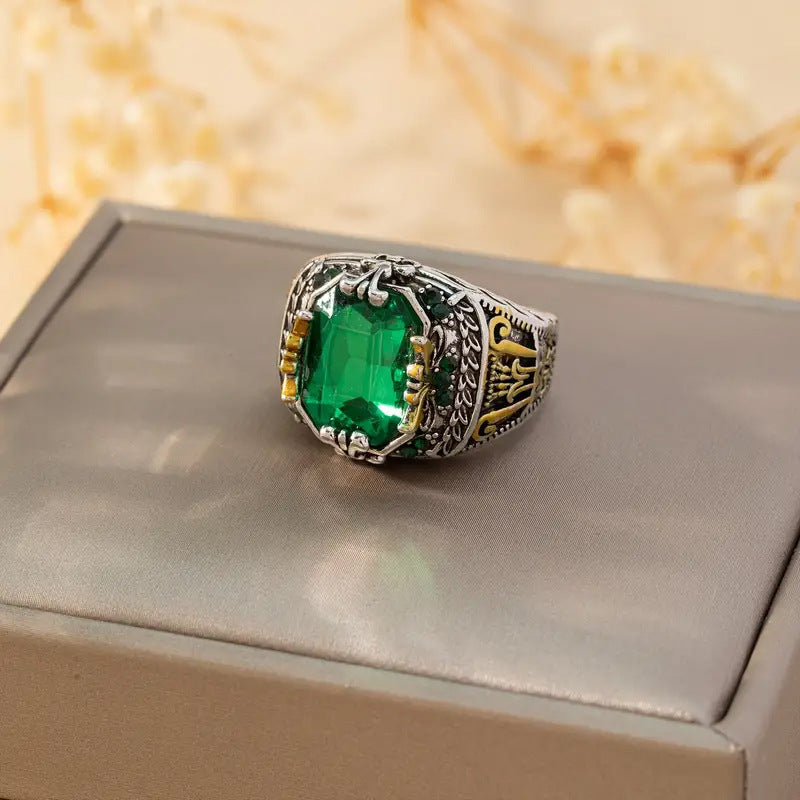 Bague Klara Emerin | or bicolore