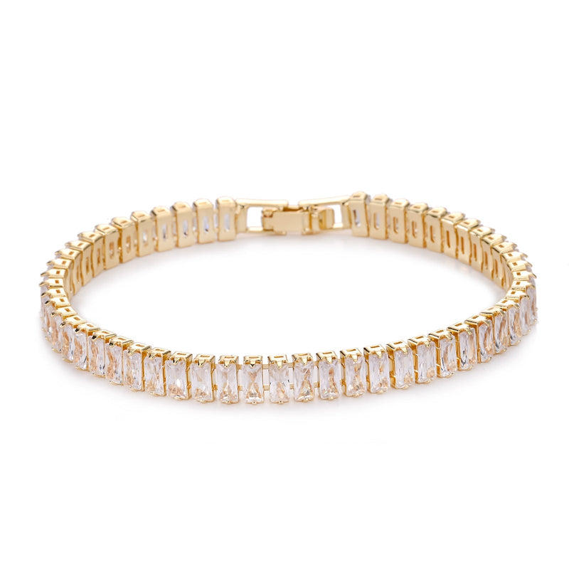 Bracelet Vertéa tennis | or