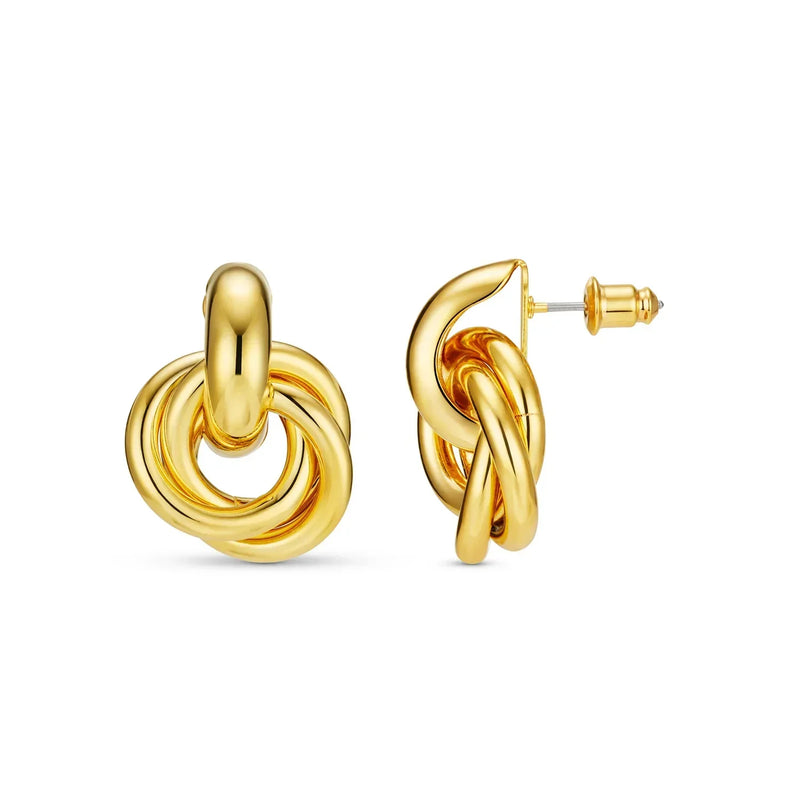 Boucles audacieux entrelacé | or