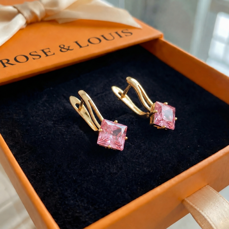 Boucles Rosaluxe Crownlight | or rose