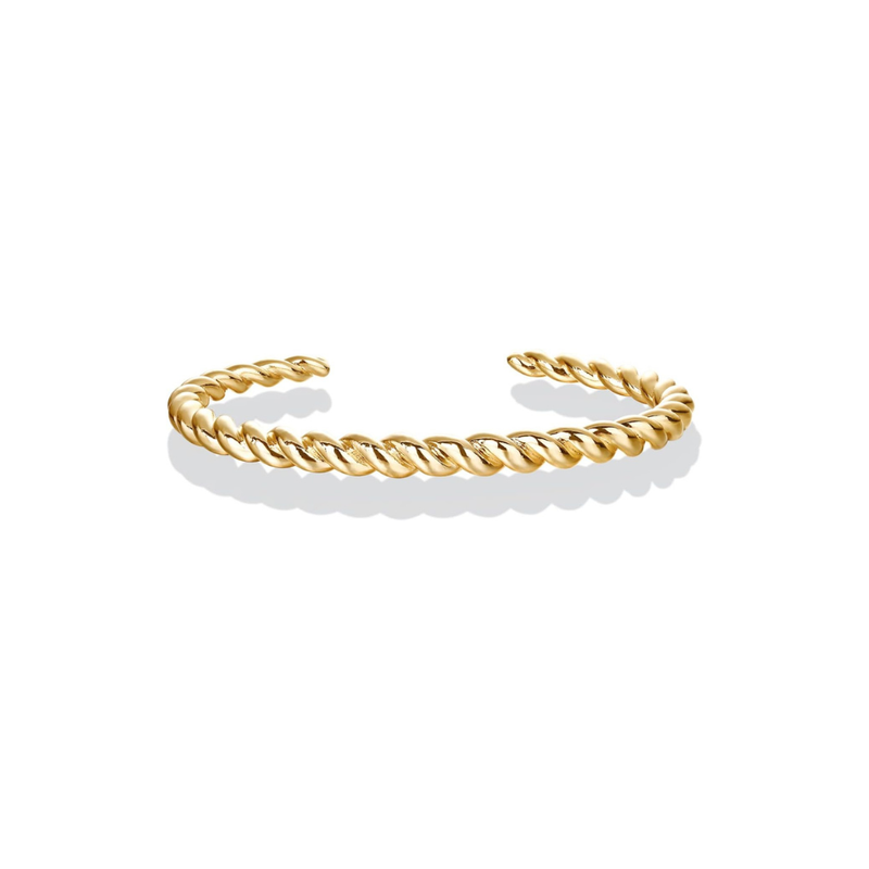Bracelet torsadé | or