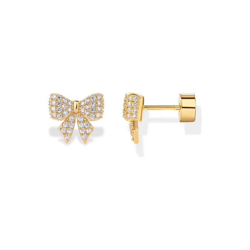 Boucles nœud Motif | or