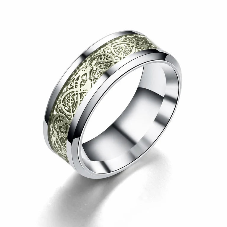 Bague Vaelin mystique mouvement | or blanc