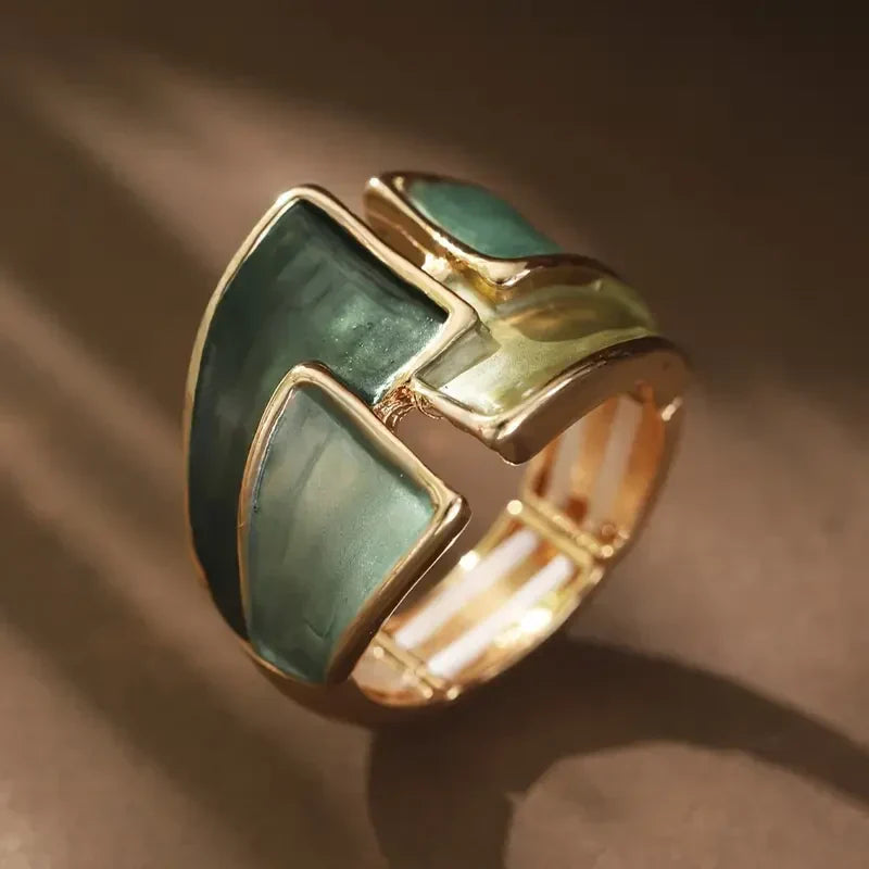 Bague doré Leafshine | or