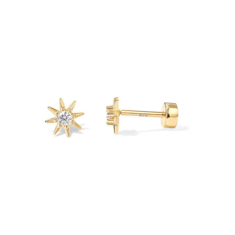 Boucles soleil | or