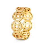 Bague Ella classique Pattern | or