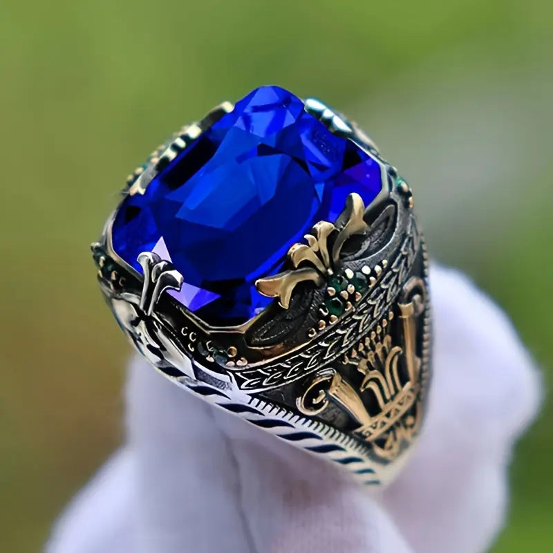 Bague Klara Saphira | or bicolore