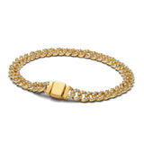 Bracelet pavé cubain | or