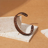 Bracelet Seraphina torsade cuivre