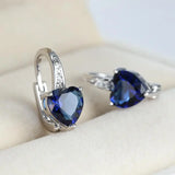 Boucles Lunara Cerestelle | or blanc