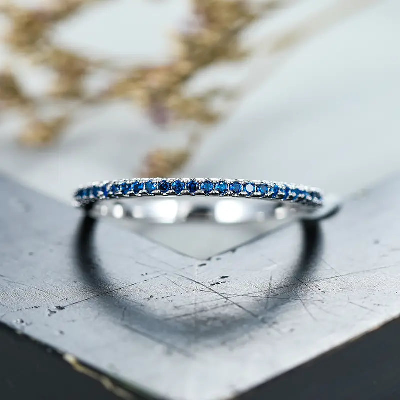 Bague Soraya Azurith | or blanc