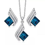 Parure Brienne Solazure | or blanc