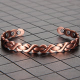 Bracelet tressé harmonie cuivre