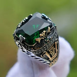 Bague Klara Emerin | or bicolore