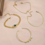 Lot de bracelets Serpina Veyra | or