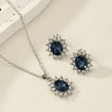 Parure Katya Azuryn | or blanc