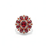 Bague écarlate pétale | or