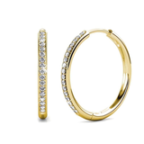 Boucles Sorel pavé | or