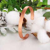 Bracelet minimaliste cuivre manchette