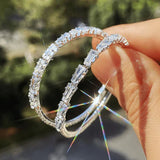 Boucles Camilla Vestalia | or blanc