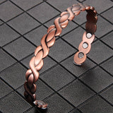 Bracelet tressé harmonie cuivre