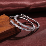 Boucles Camilla Vestalia | or blanc
