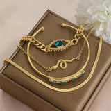 Lot de bracelets Serpina Veyra | or
