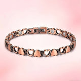 Bracelet éternel cœur cuivre