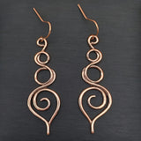 Boucles Loretta Swirl cuivre