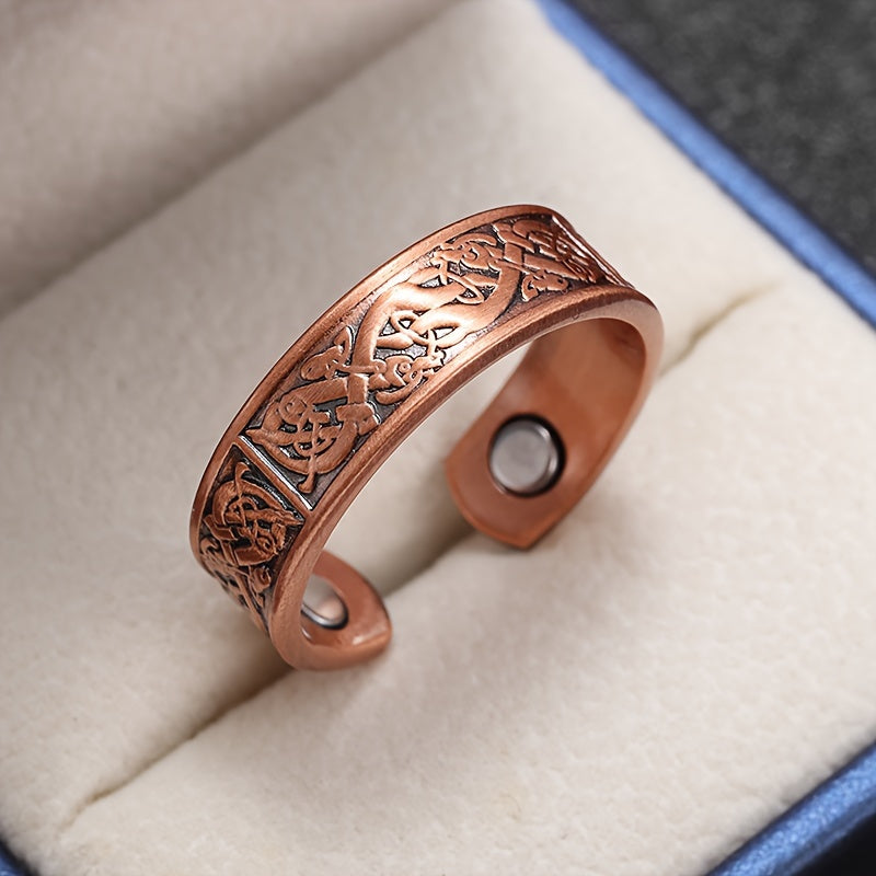 Bague Saoirse blason cuivre