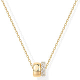 Collier Lumi duo | or