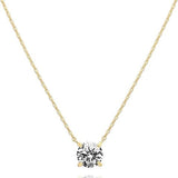Collier Aurora cristal | or