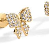 Boucles nœud Motif | or