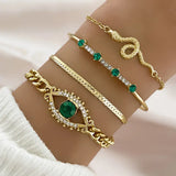 Lot de bracelets Serpina Veyra | or