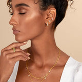 Puces Pear taille | or